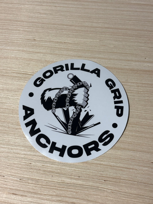 Gorilla Grip Anchors Decal